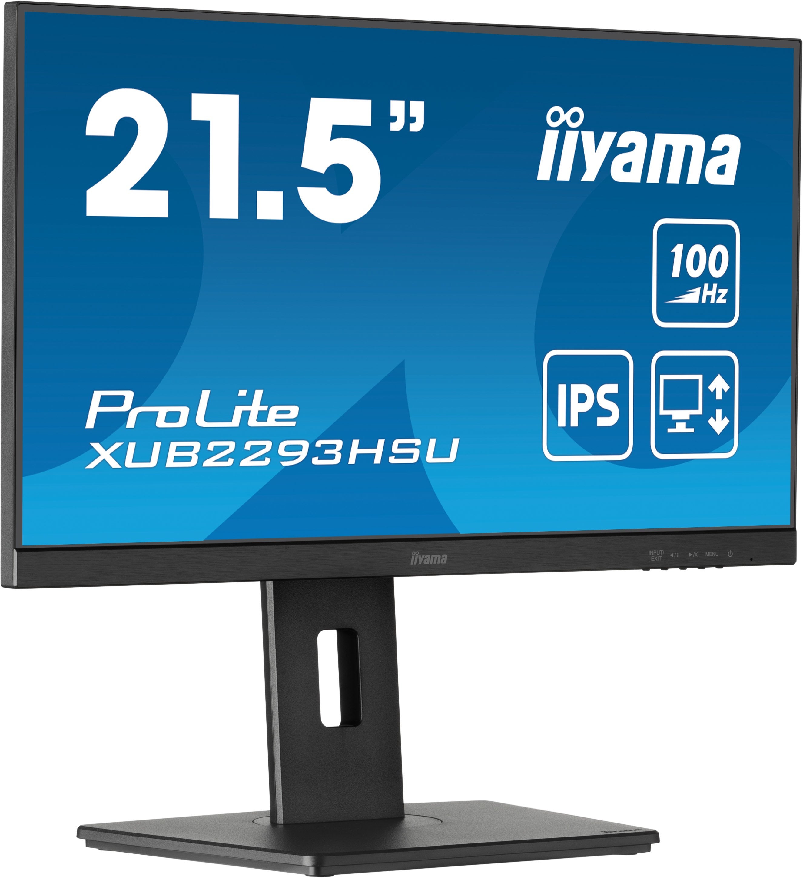 EAN 4948570124572 - iiyama ProLite XUB2293HSU-B7 pantalla para PC 54,6 cm (21.5") 1920 x 1080 Pixeles Full HD LED Negro imagen 1