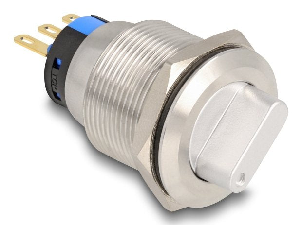 Drehschalter Zum Einbau 22 Mm 3 X Lötanschluss