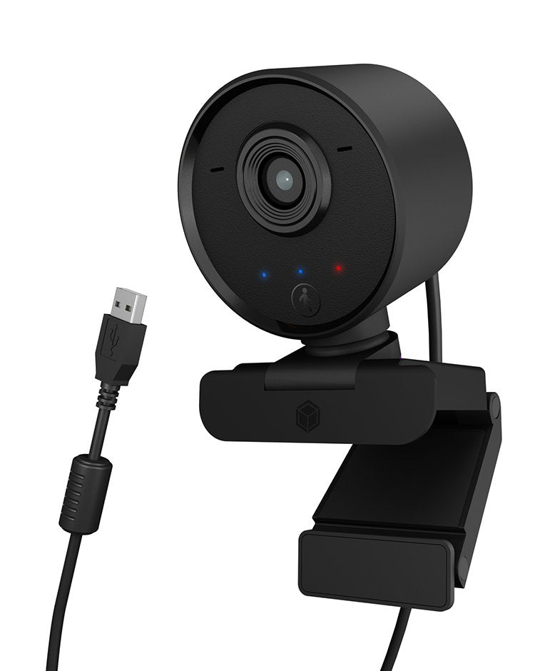 Webcam Ib-Cam502-Hd Icy Box Cámara Web 1920 X 1080 Pixeles Negro