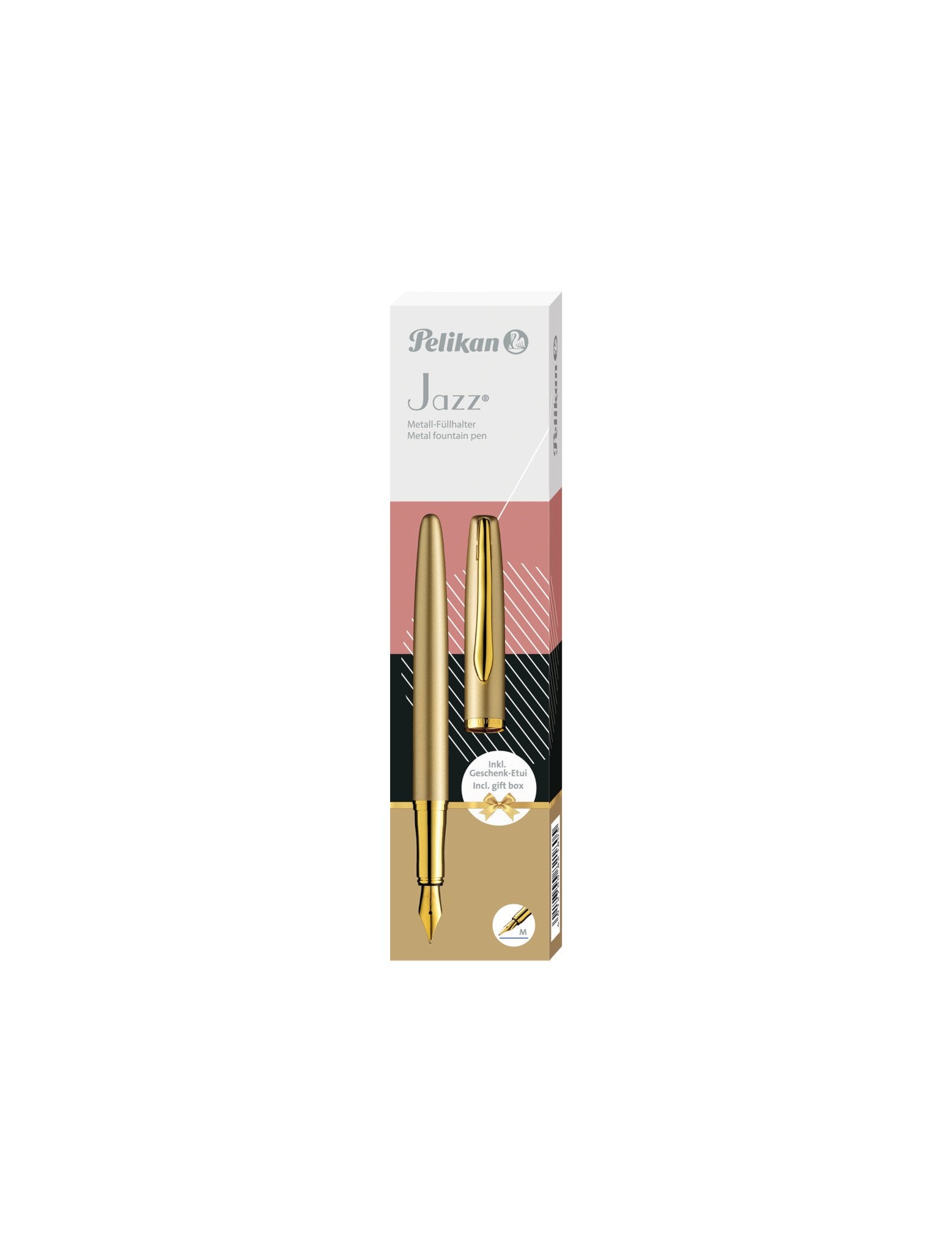 Pelikan Pluma Estilográfica Jazz Noble Elegance P36 Gold Amarillo