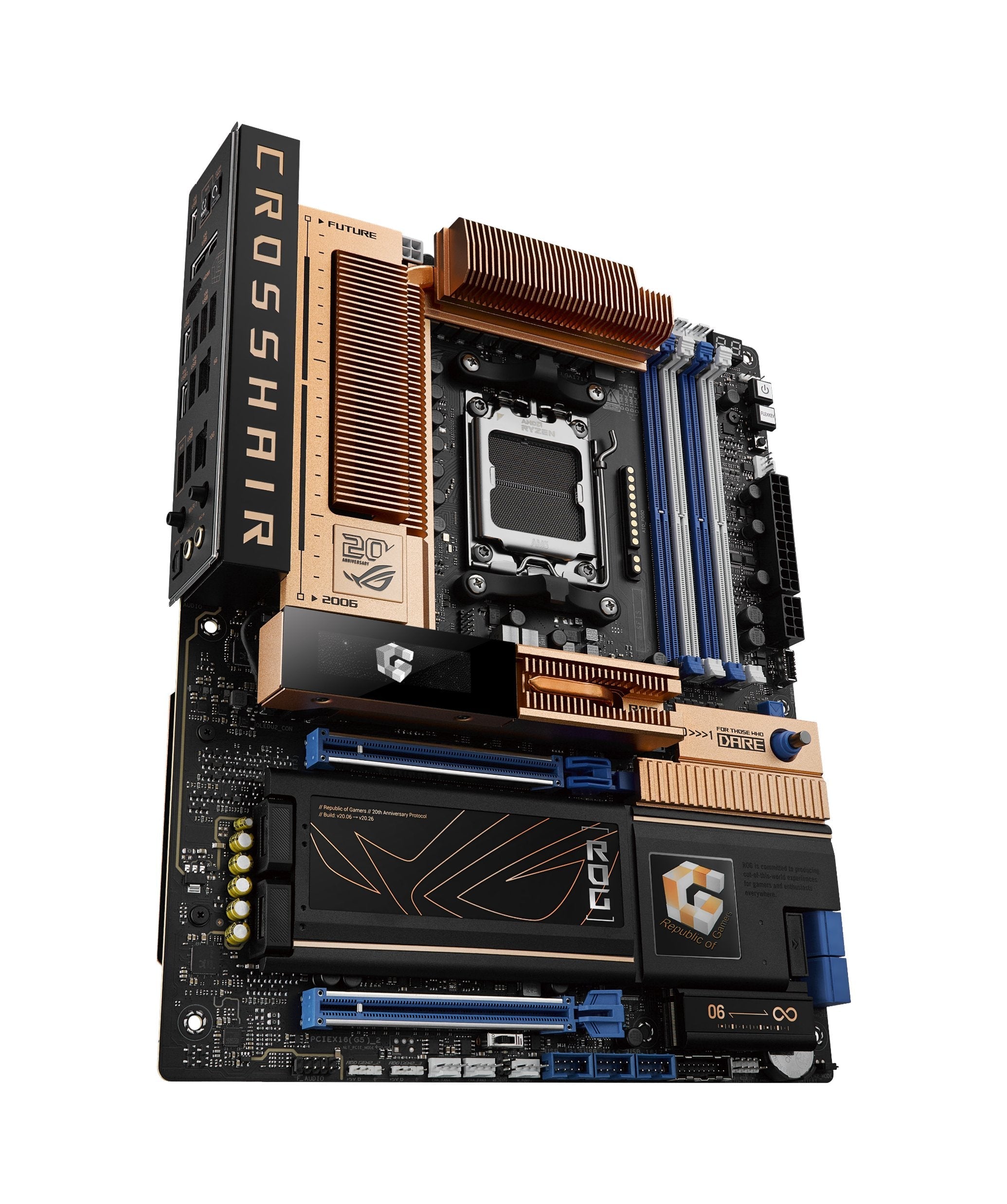 Asus Asus X870e Rog Crosshair 2006 (Negro/Bronze) 90mb1pp0-M0eay0