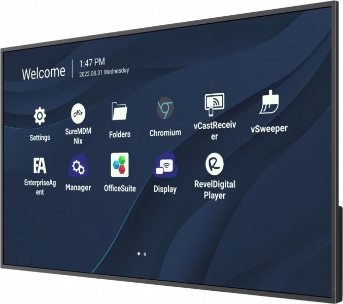 Viewsonic Cde4330 Pizarra Y Accesorios Interactivos 109,2 Cm (43") 3840 X 2160 Pixeles Pantalla Táctil Negro Usb