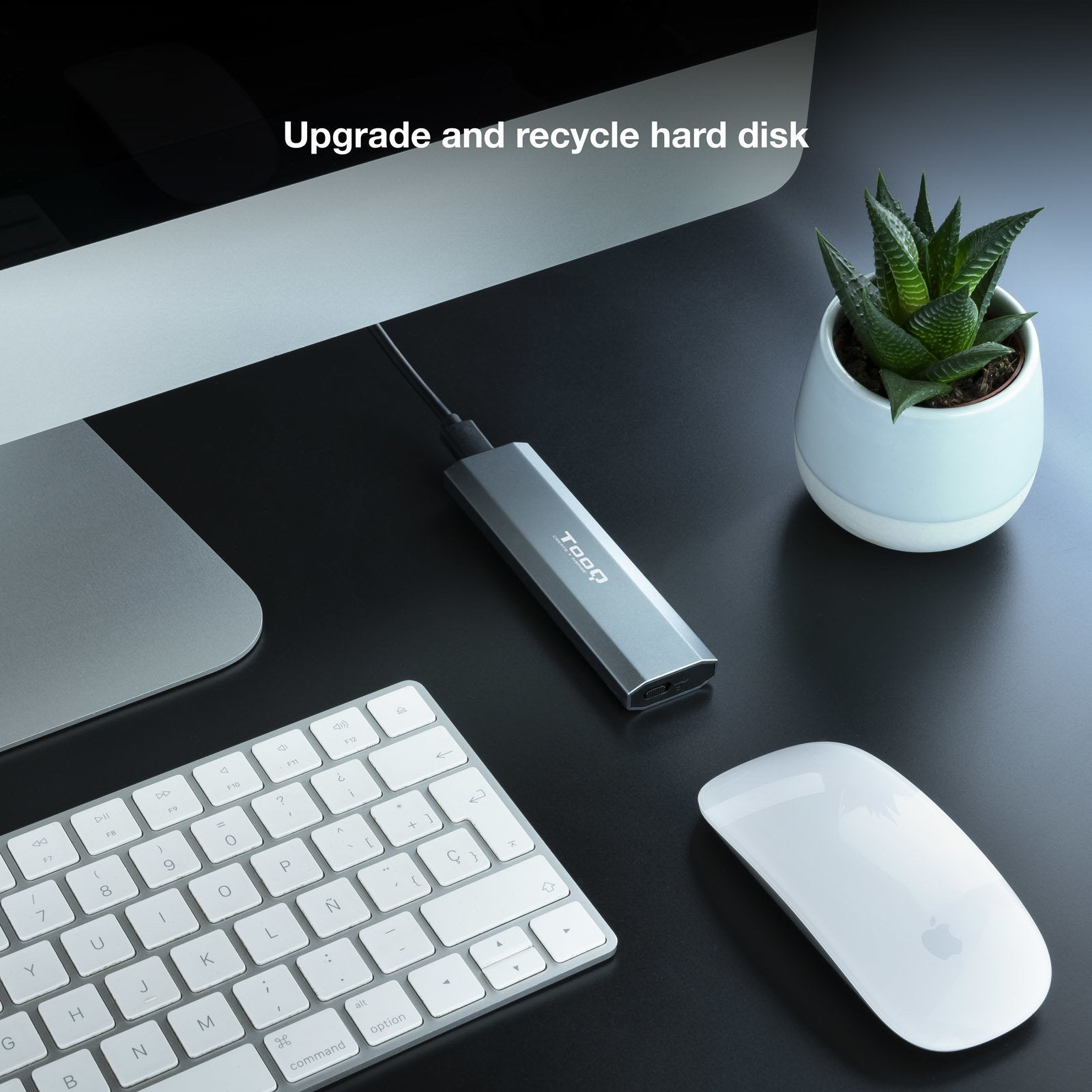 Tooq Shura Carcasa Externa Ssd M.2 Ngff/Nvme Usb-C 3.1 Gen2