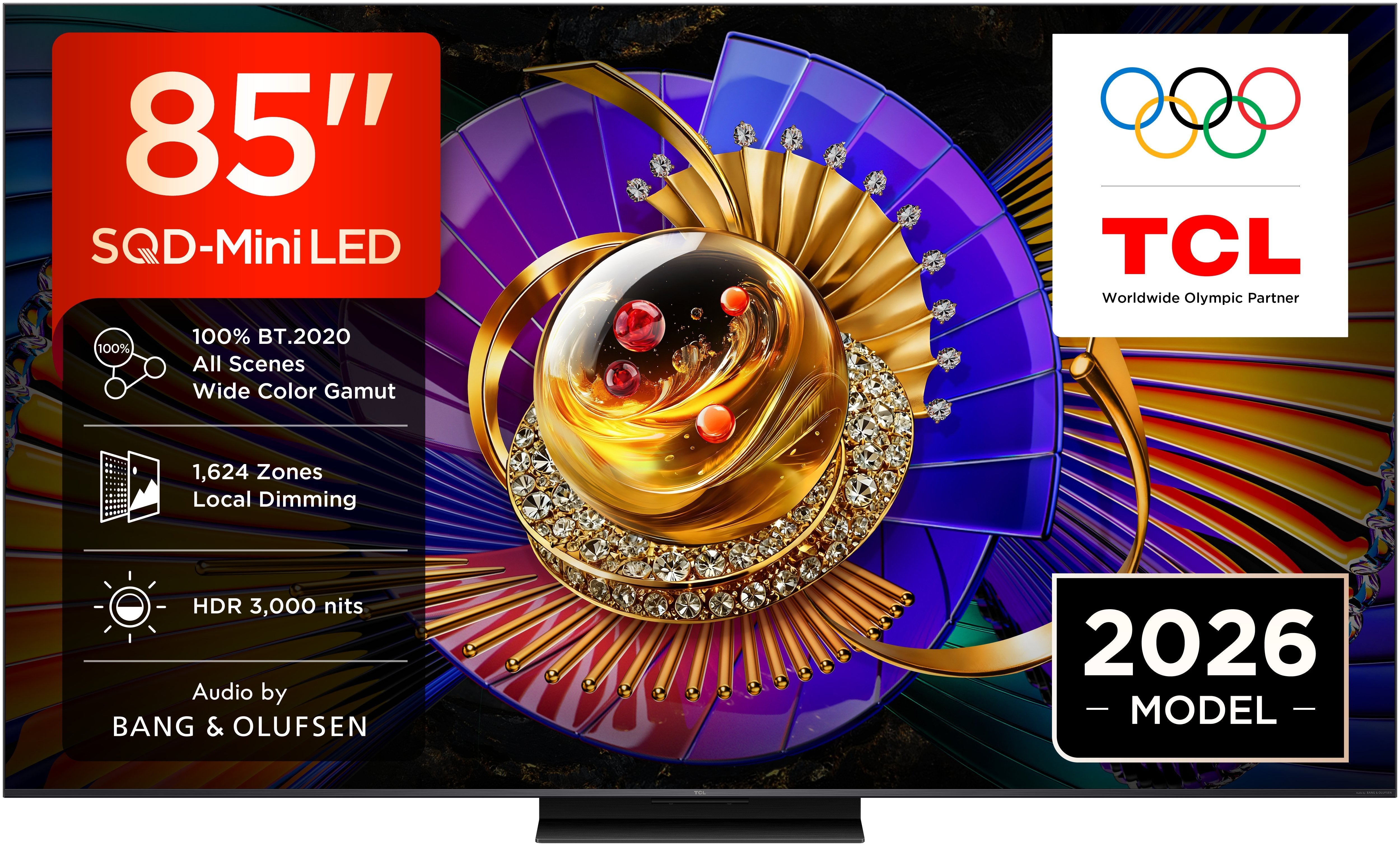 Tcl C7l 85c7l Televisor 214,8 Cm (85") 4k Ultra Hd Smart Tv Wifi Negro 2700 Cd / M²