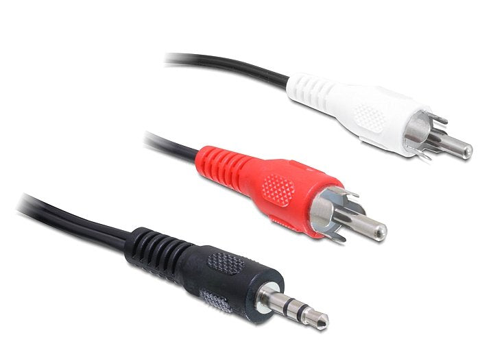 Delock Cable Audio 3,5 Mm Klinkenmacho > 2 X Cinch Macho 10 M