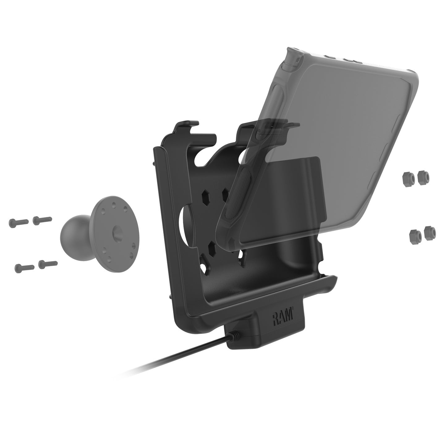 Ram© Usb-C Powered Dock For  Samsung Tab Active5 & 3, Moq