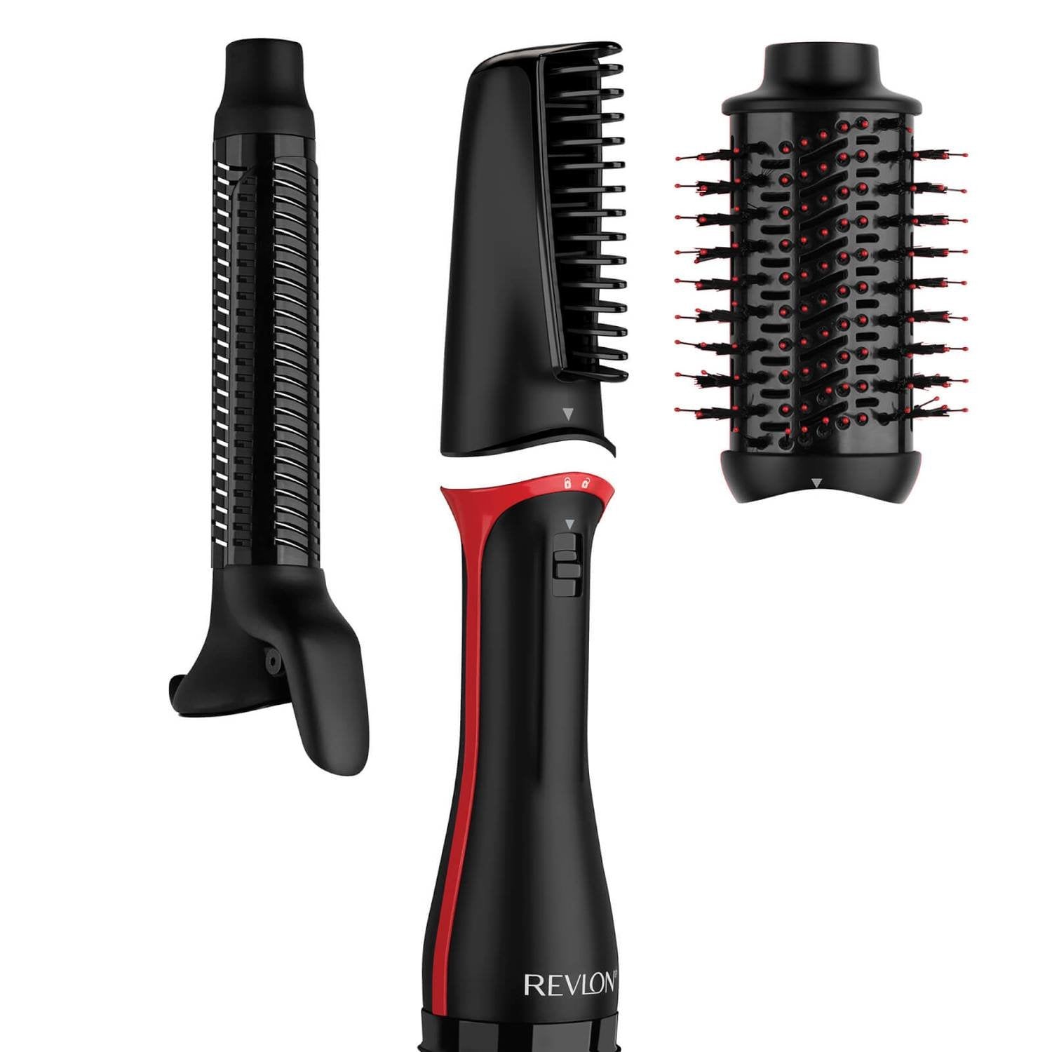 EAN 761318553335 - Revlon RVDR5333E Utensilio de peinado Herramienta de peinado con múltiples accesorios Caliente Negro, Rojo imagen 1