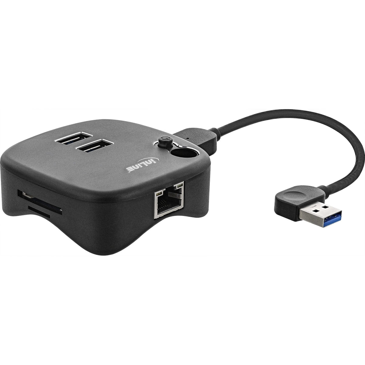Adaptador Inline Usb 3.0 Multifunción Para Surface, Negro