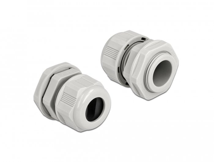 Delock Prensaestopa Para Cable Pg16 Para Flachcable Gris 2 Piezas