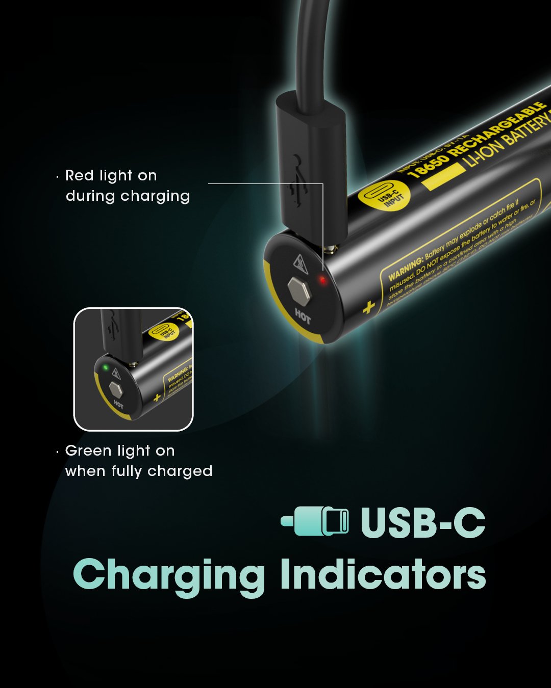 EAN 6952506495993 - Nitecore NL1836R batería recargable industrial Ión de litio 3600 mAh 3,6 V imagen 8