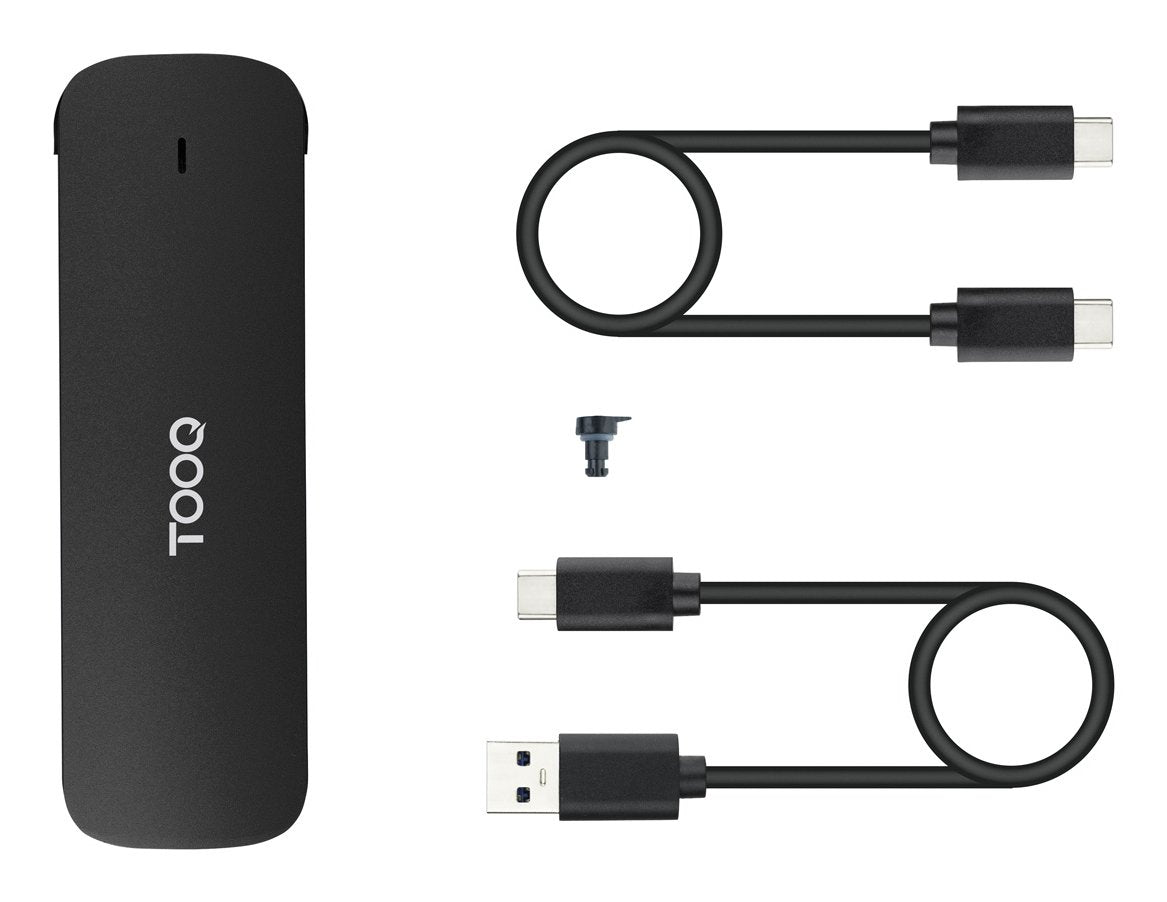 Tooq Caja Externa M.2 Nvme Usb3.1 Gen2 Aluminio - Negro