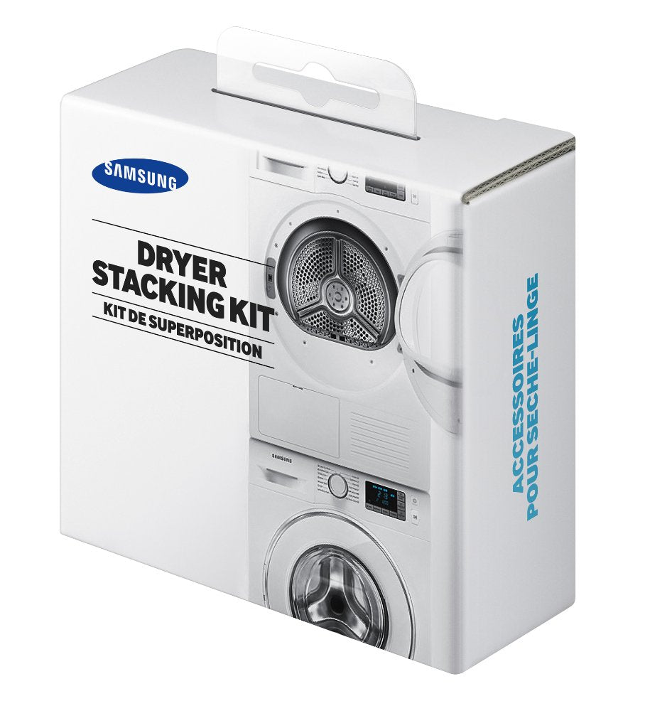 Kit De Apilamiento De Conectores Angulares Samsung Skk-Df Gris, Para Lavadoras Y Secadoras Skk-Df