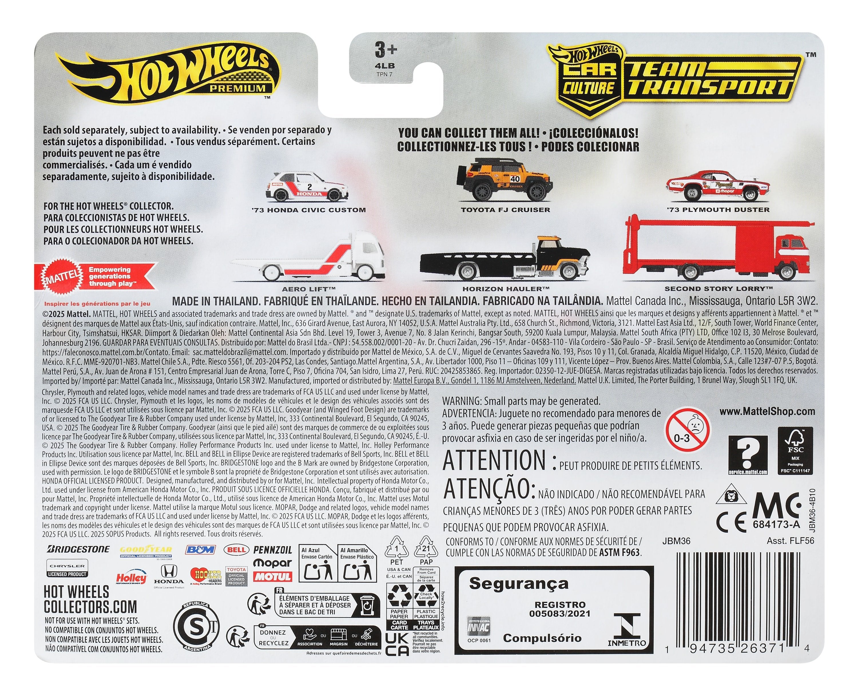 EAN 194735263714 - Hot Wheels 73 Honda Civic Custom imagen 2