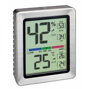 Tfa® Exacto Thermometer Plateado