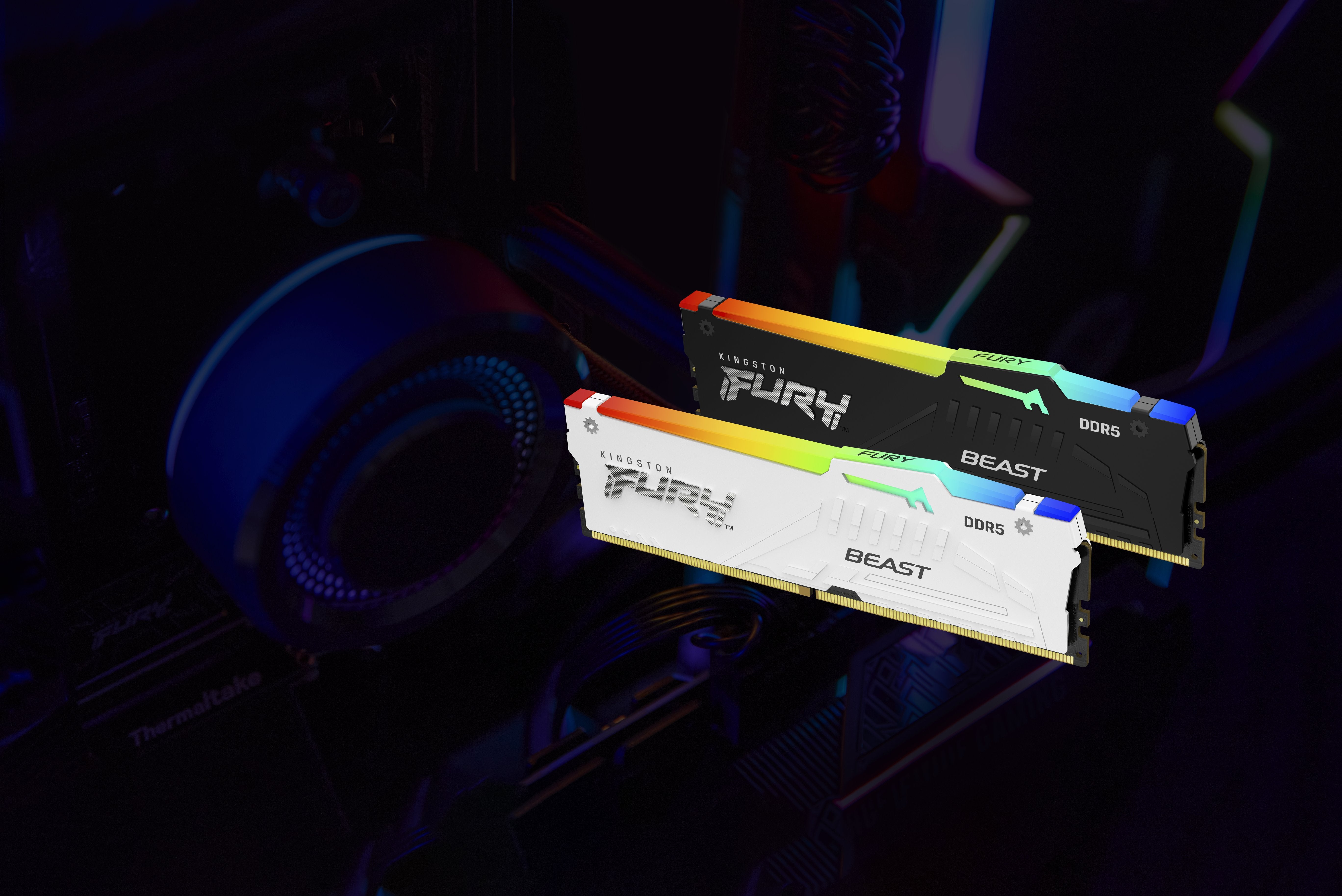 EAN 0740617343083 - Kingston Technology FURY Beast RGB módulo de memoria 2 x 32 GB 6400 MT/s 288-pin DIMM ECC imagen 9