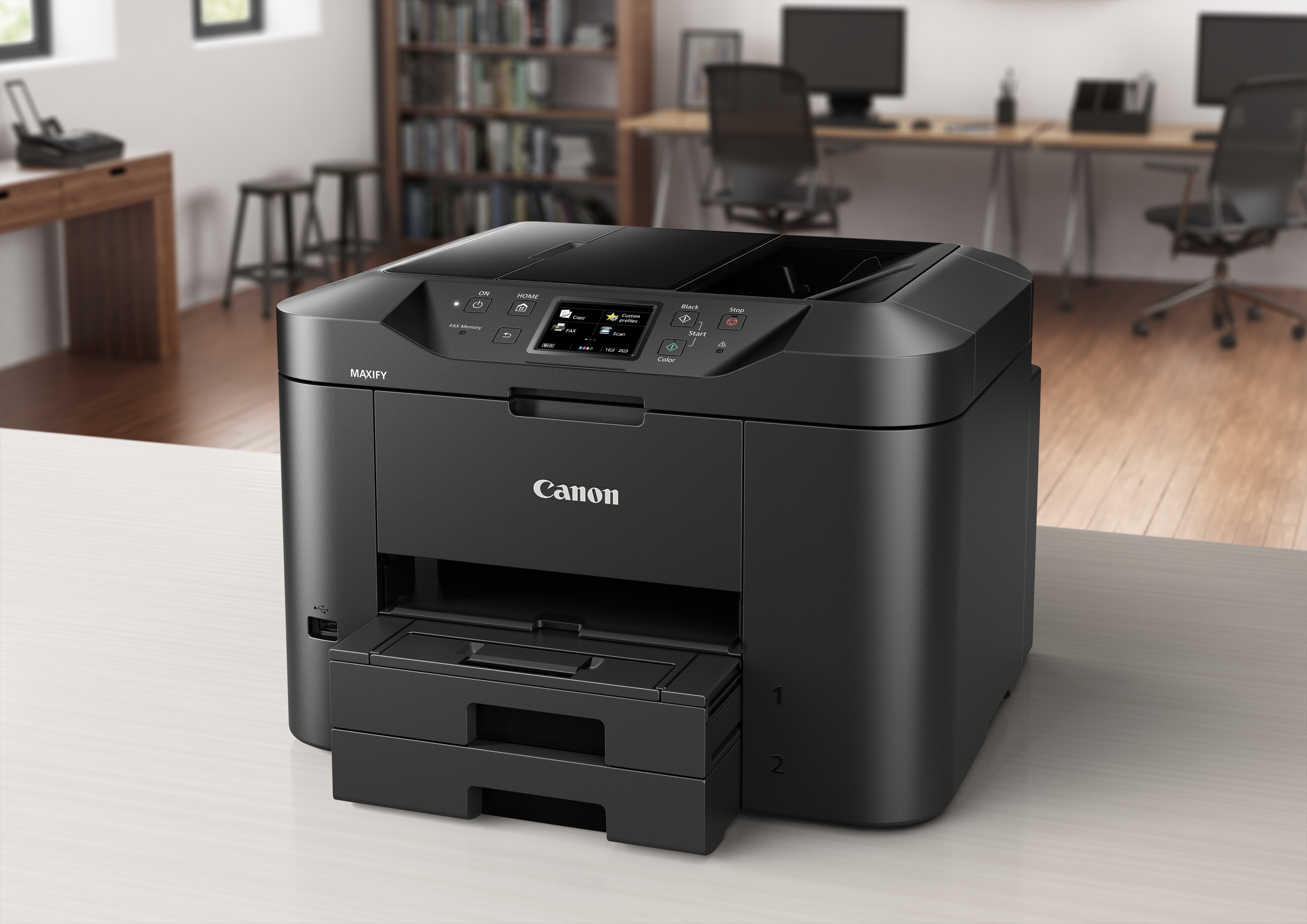 Multifunción Canon Maxify Mb2750 Wifi Fax Dúplex Negra