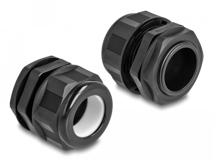Delock Ex Prensaestopas M32 Negro 2 Piezas
