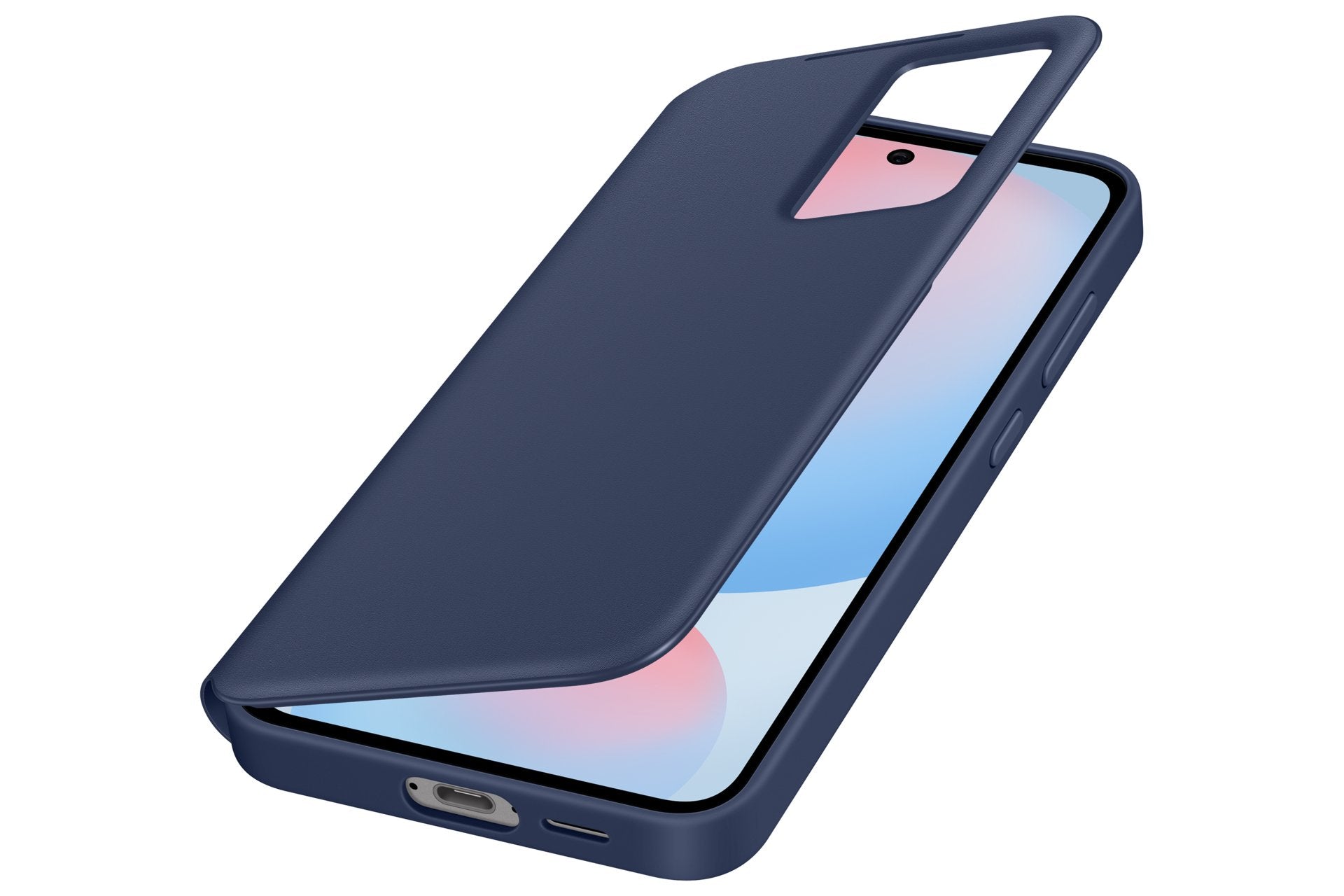 EAN 8806095768441 - Samsung EF-ZS721 funda para teléfono móvil 17 cm (6.7") Funda cartera Azul oscuro imagen 3