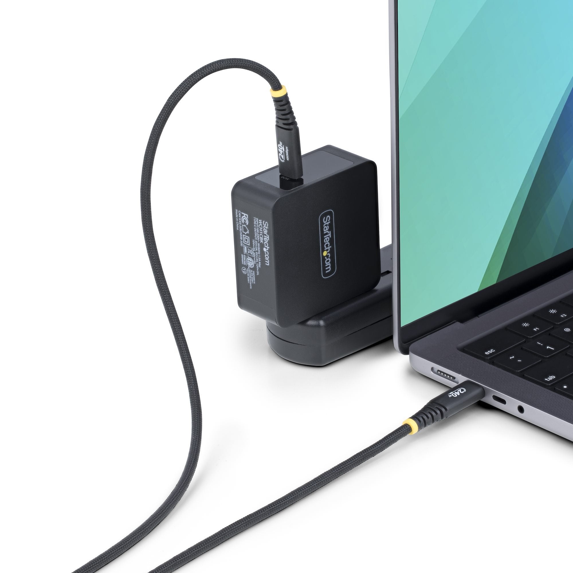 EAN 0065030919968 - StarTech.com S2CEPR1M-USB-CABLE cable USB USB 2.0 1 m USB C Negro imagen 5