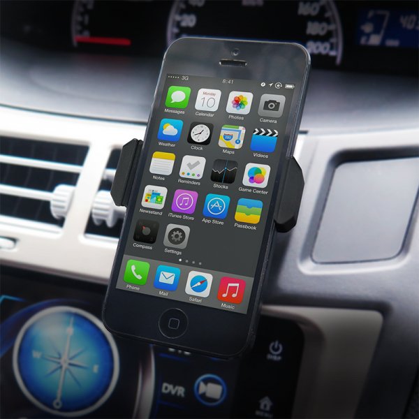 Usb Car Charger Set, 2port Charger + Holder