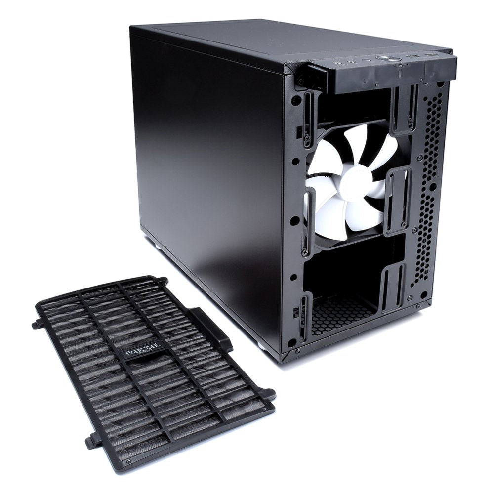 Caja Pc Fractal Design Nano S Negra Con Ventana