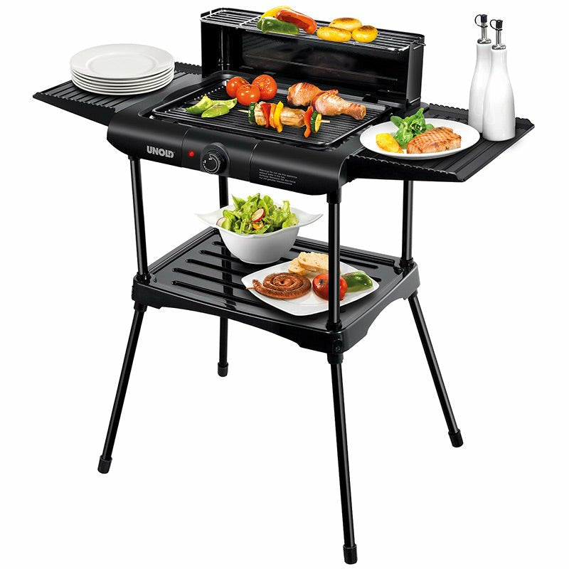 Parrilla Independiente Unold 58565, Parrilla Eléctrica Negra, 1.600 Vatios 58565