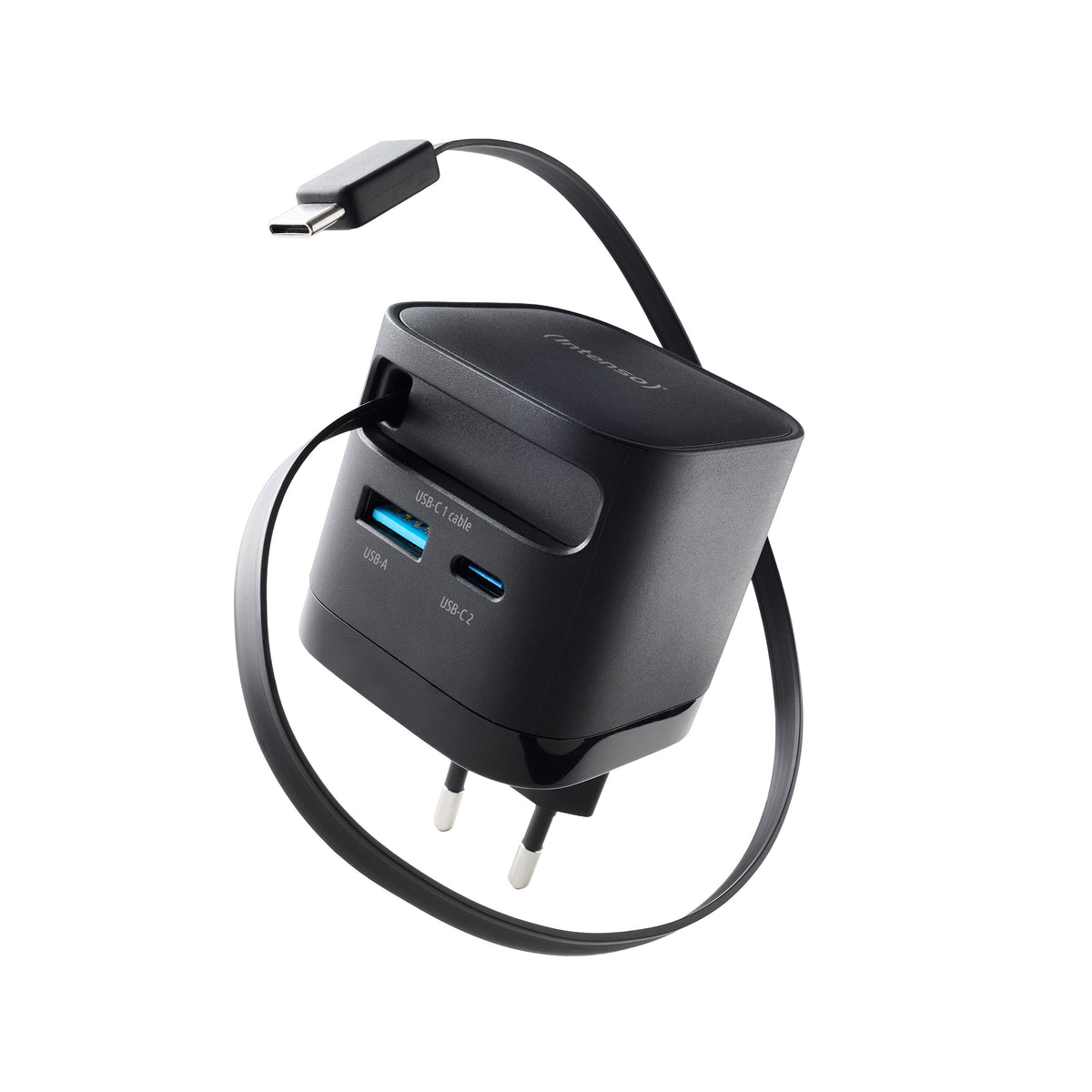 EAN 4034303037018 - Intenso 7806520 adaptador e inversor de corriente Interior 65 W Negro imagen 6