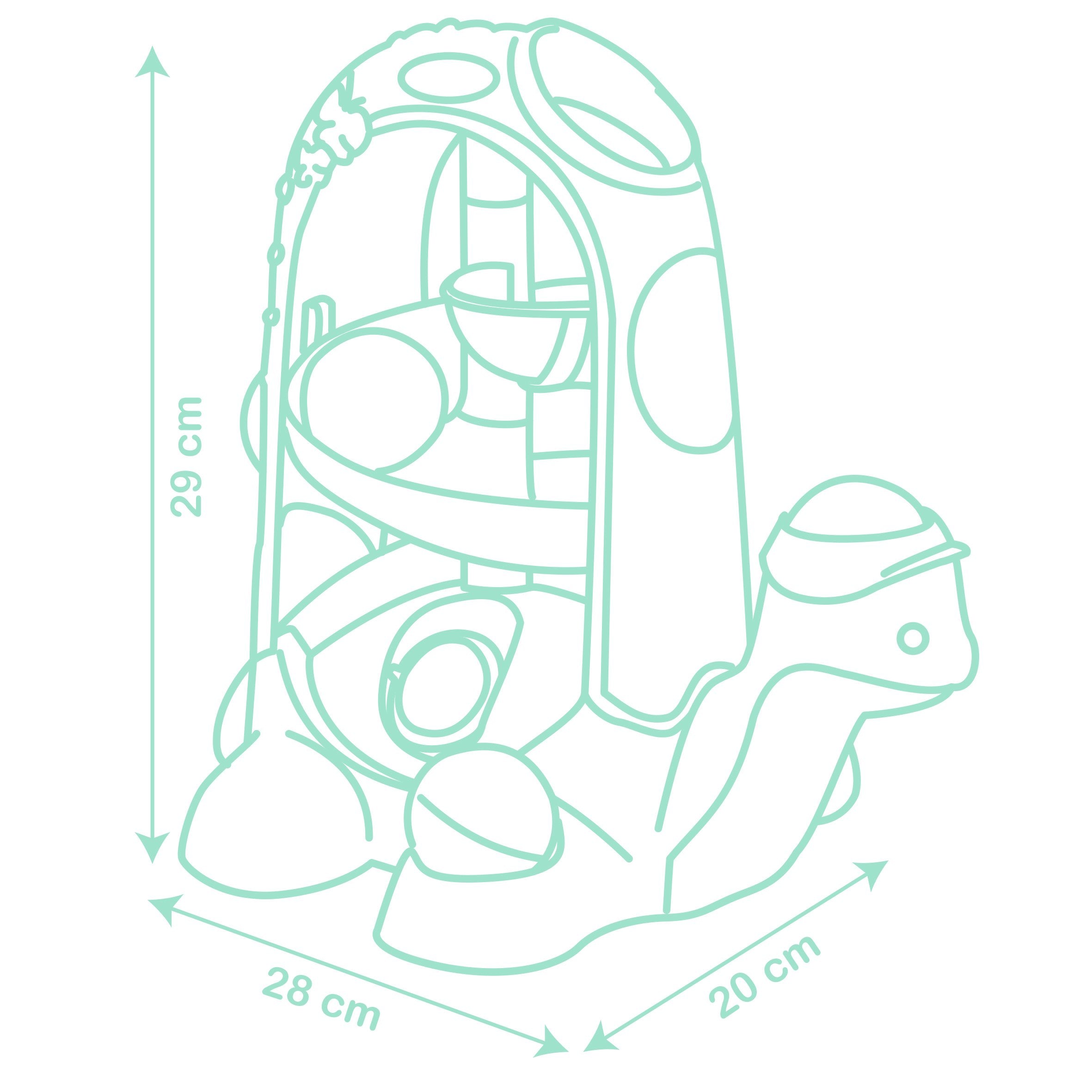 Smoby Little Smoby Kugelbahn Turtle 7600140310