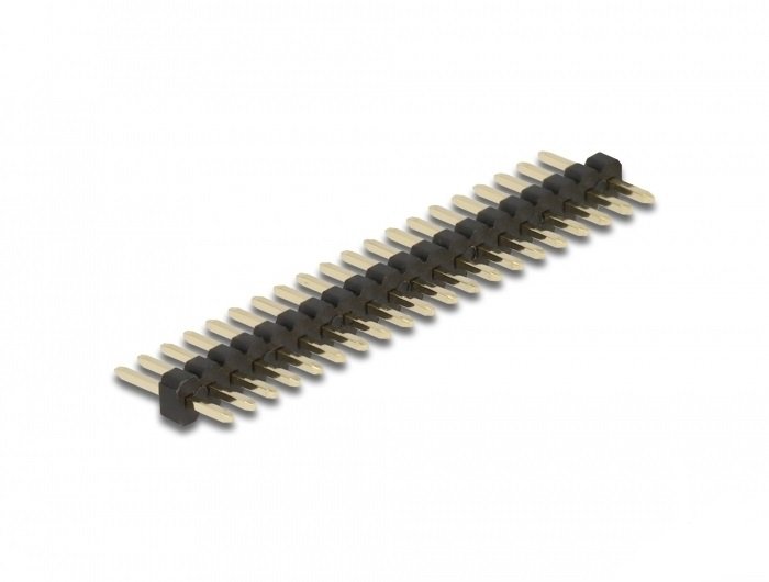 Delock Cabezal De 20 Pines, Paso De 1,27 Mm, 1 Fila, Recta, 5 Piezas