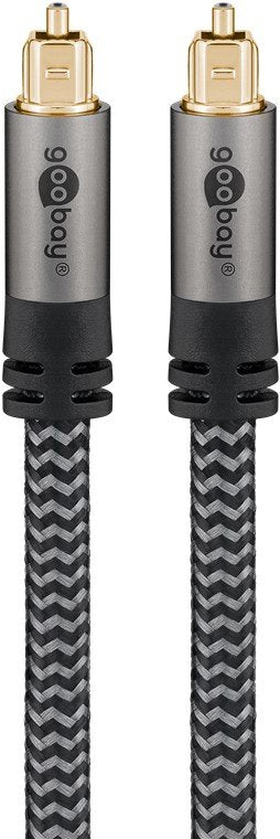 EAN 4040849653056 - Goobay 65305 cable de audio 2 m Toslink Negro, Plata imagen 3