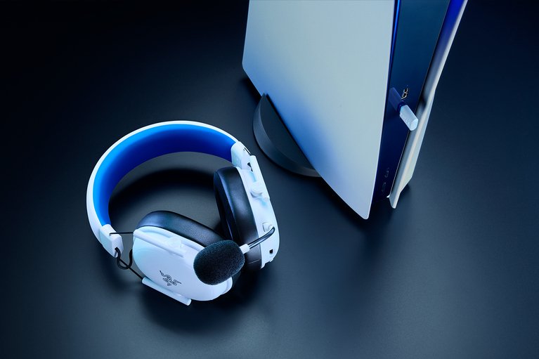 Auriculares Para Juegos Razer Blackshark V3 X Hyperspeed Para Playstation (Blanco, Dongle De 2,4 Ghz, Bluetooth, Usb)