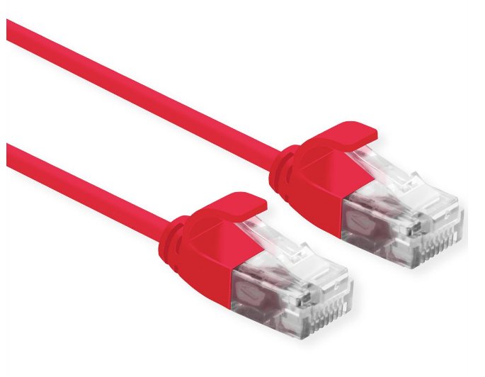 EAN 7630049614925 - ROLINE 21.15.3912 cable de red Rojo 0,5 m Cat6a U/UTP (UTP) imagen 1