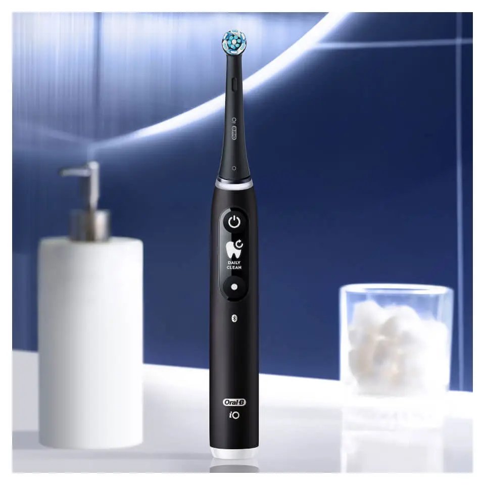 Oral-B Io Duo Adulto Cepillo Dental Vibratorio Negro, Rosa