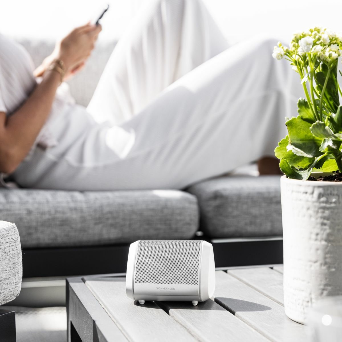 Vonmählen Bluetoothspeaker Air Beats Mini White (Abm00002)