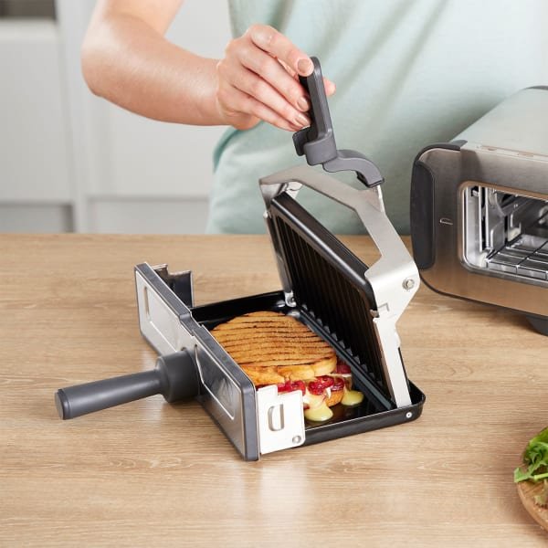 Tostadora Grill Y Prensa  Ninja St202eu Foodi 3 En 1 Panini