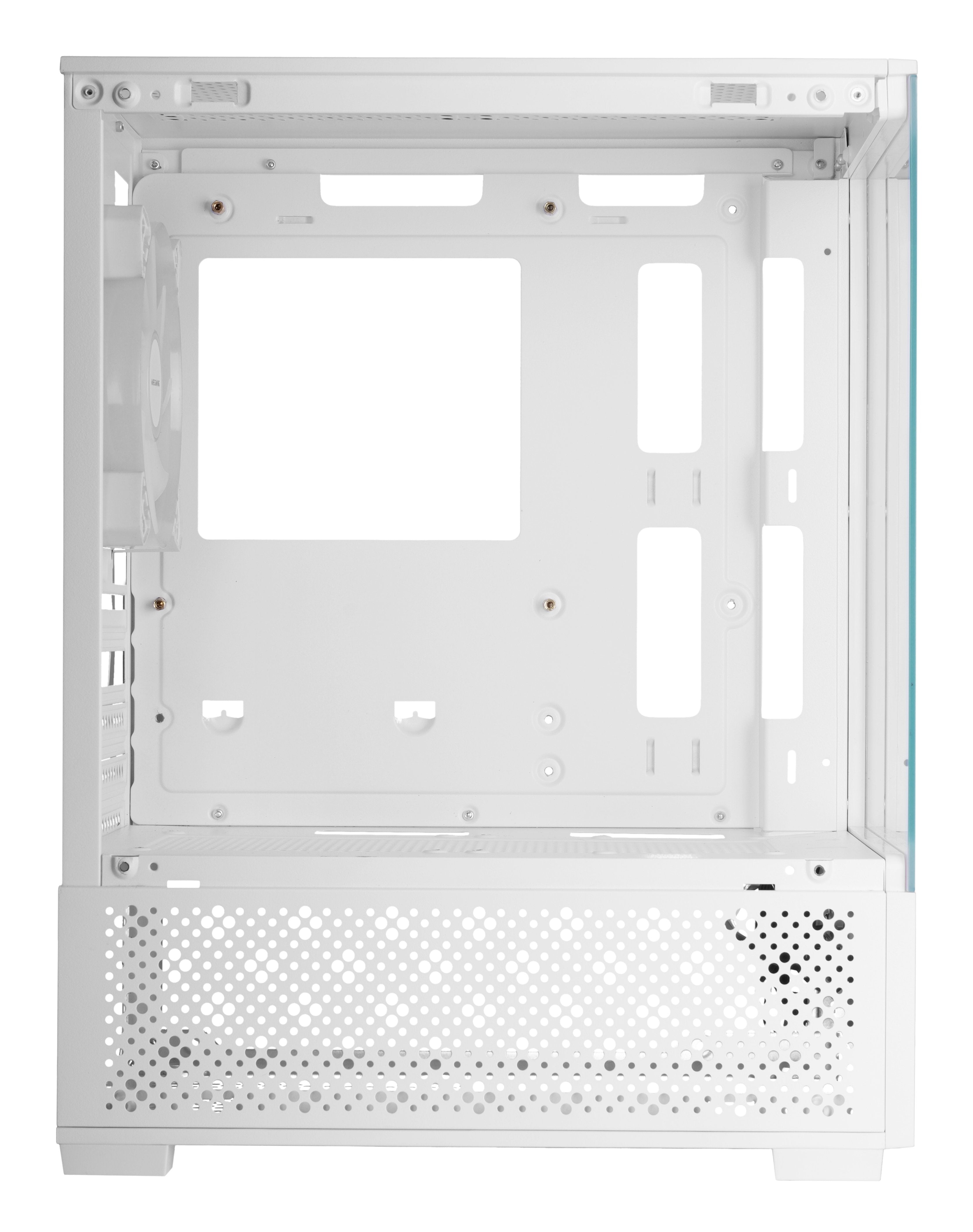 Caja Gaming Minitorre Mars Gaming Mc-Se2 Blanca