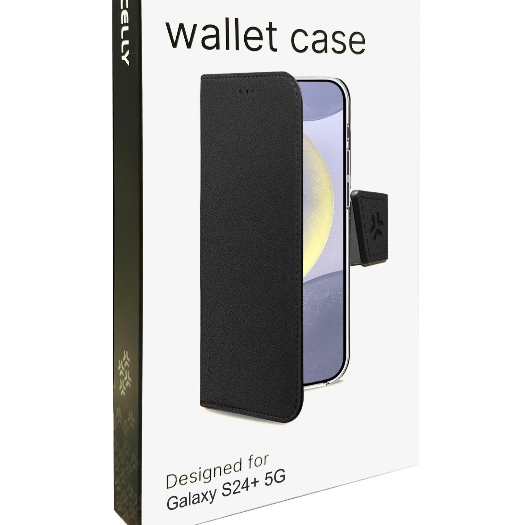 Celly Custodia Samsung S24+ 5g Wallet Black Wally1066