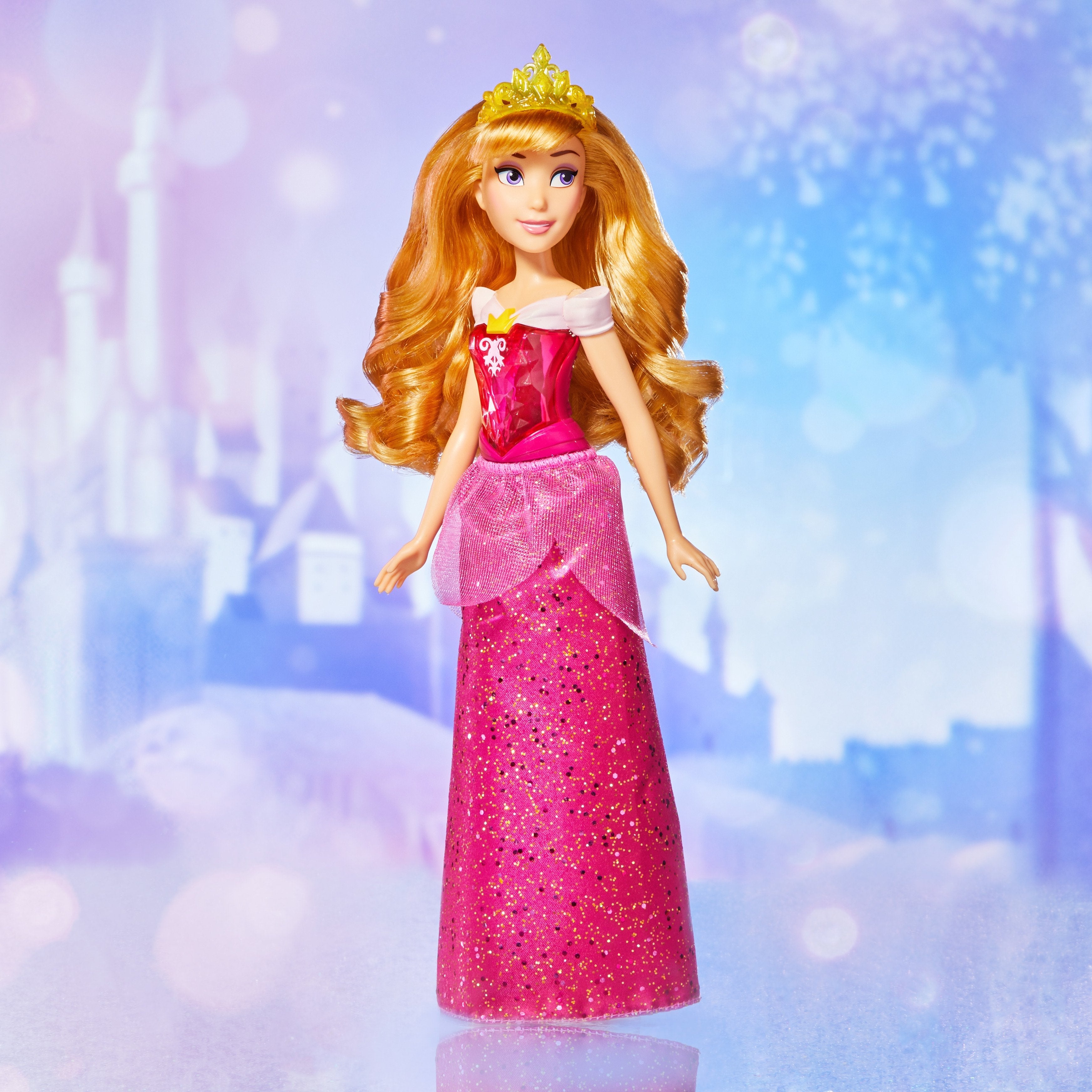 Muñeca Brillo Real Aurora La Bella Durmiente Disney