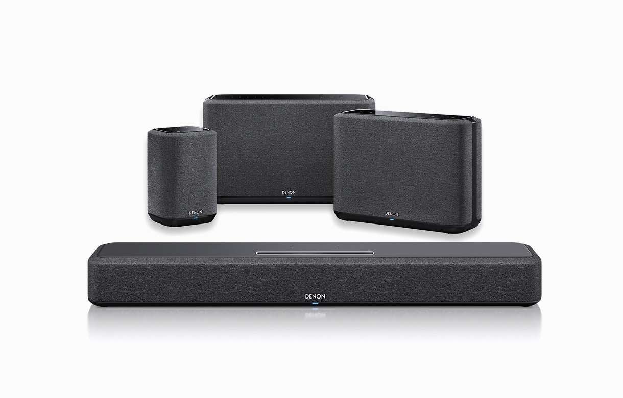 Denon Home 550 Smart Dolby Atmos 3d Dts:X Heos Earc Hdmi Negro - Barra De Sonido