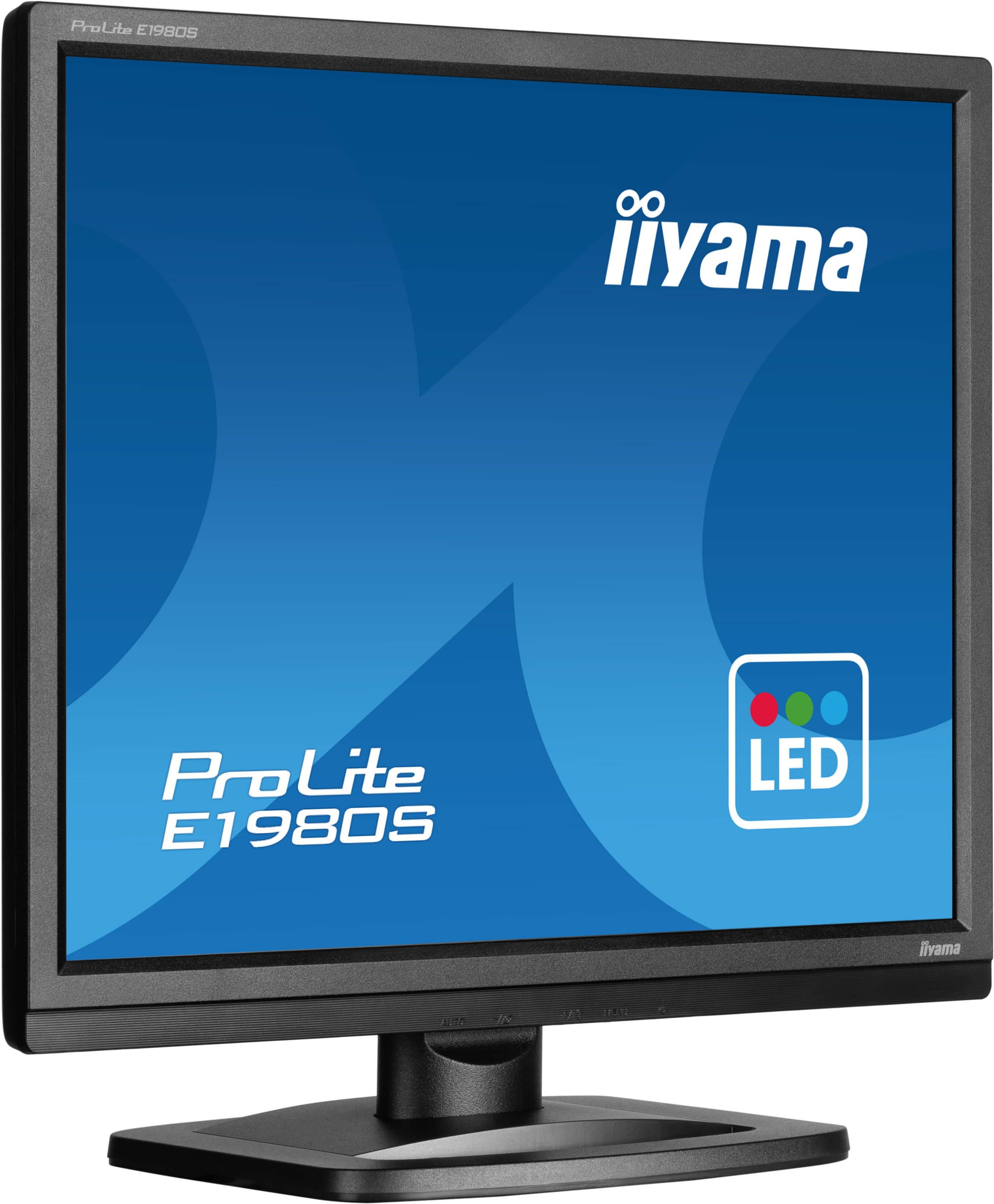 Monitor  Iiyama Prolite E1980s-B1 Led  19", Negro Mate, Sxga, Tn, Hdmi, Dp E1980s-B1