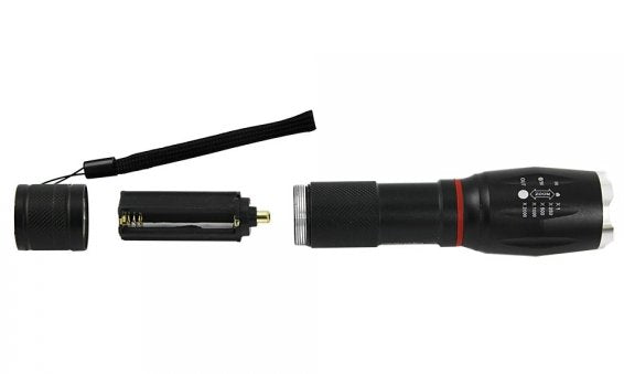 EAN 5901299961056 - Esperanza Dione Negro Linterna de mano LED imagen 5