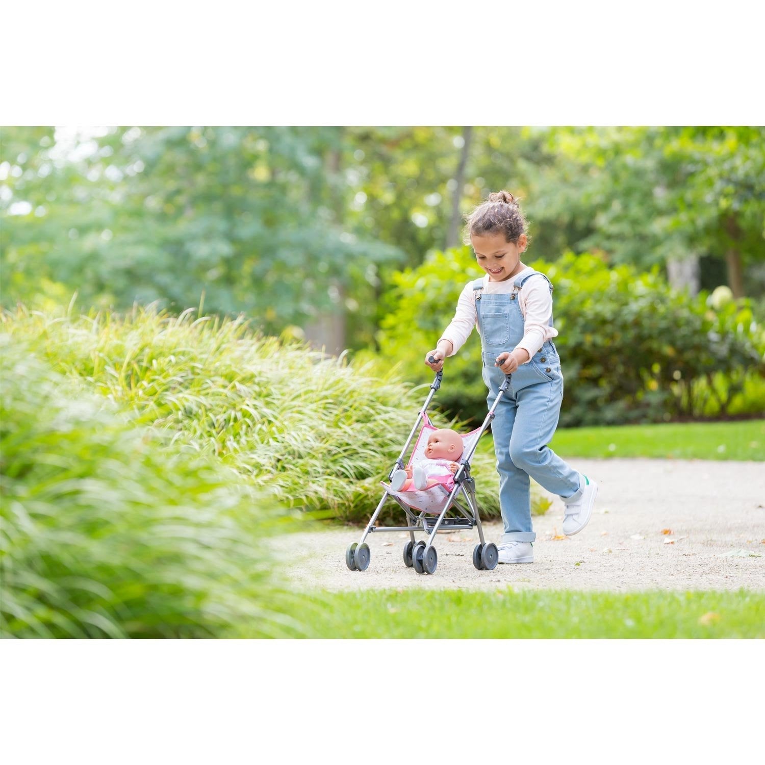 Simba-Dickie Mon Grand Poupon 36-42 Cm Puppenwagen Rosa 9000141640