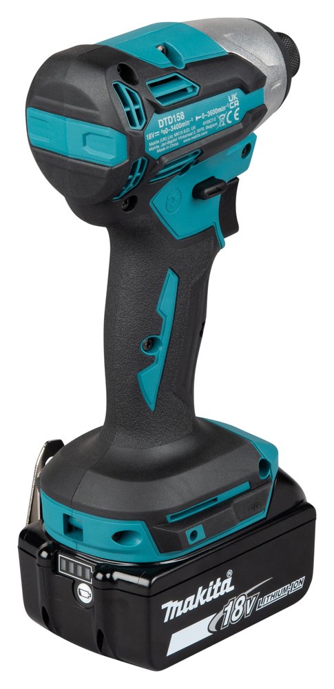 EAN 0197050018793 - Makita DTD158Z destornillador eléctrico y llave de impacto Negro, Azul imagen 5