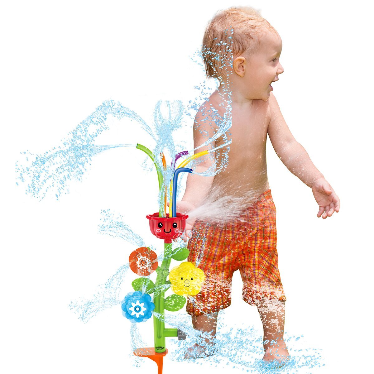 Jamara Mc Fizz Rociador De Agua Flores Coloridas