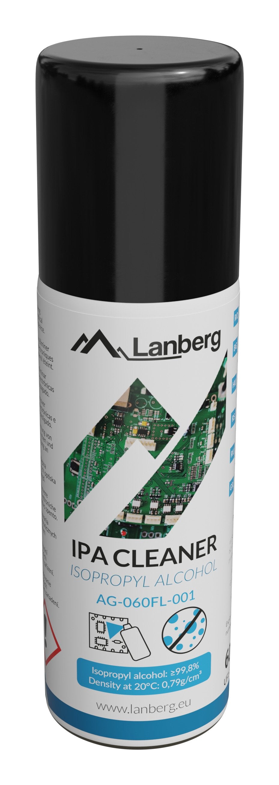 EAN 5901969447972 - Lanberg AG-060FL-001 kit de limpieza para computadora Universal Espray para limpieza de equipos 60 ml imagen 1