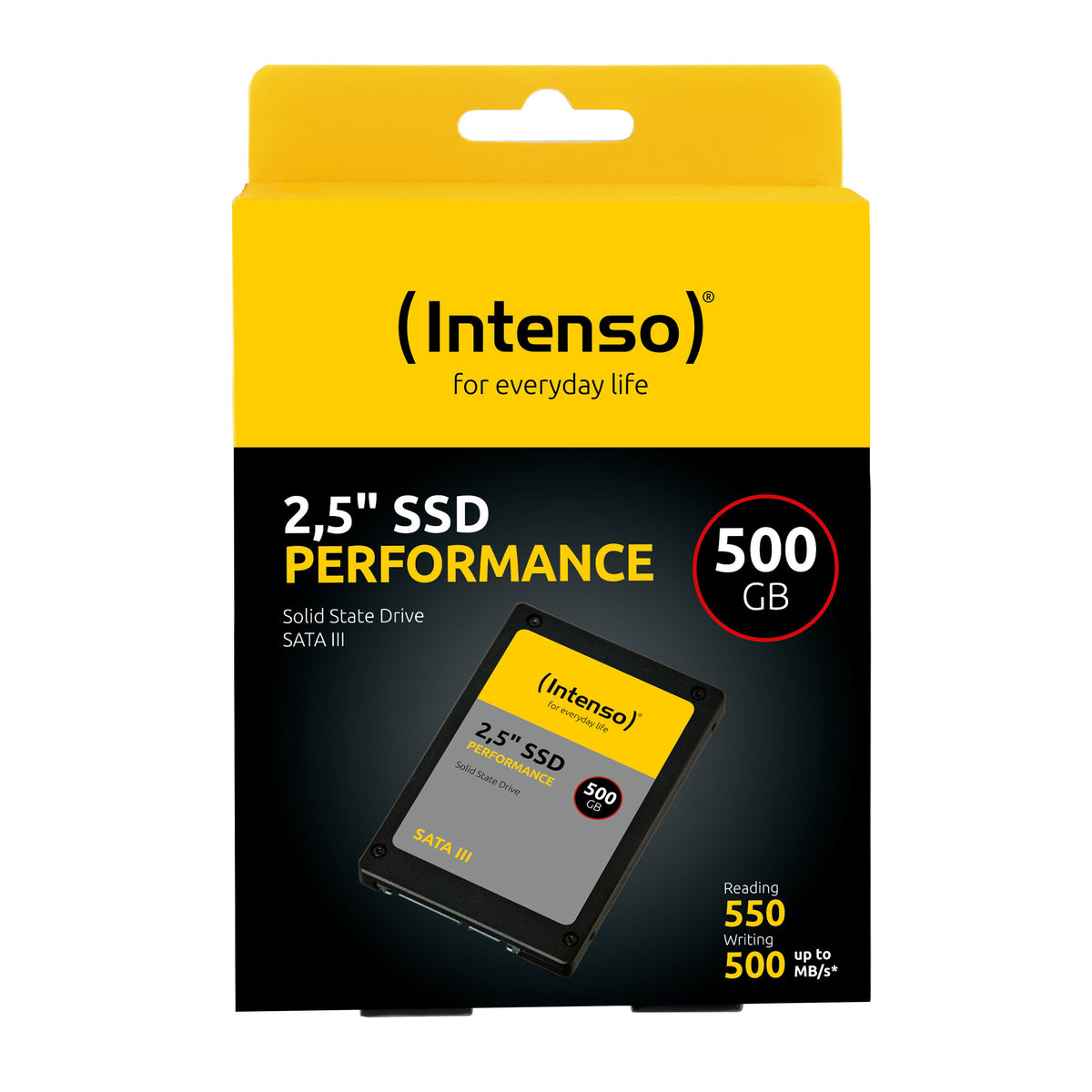EAN 4034303031856 - Intenso Performance 500 GB 2.5" Serial ATA III 3D NAND imagen 5