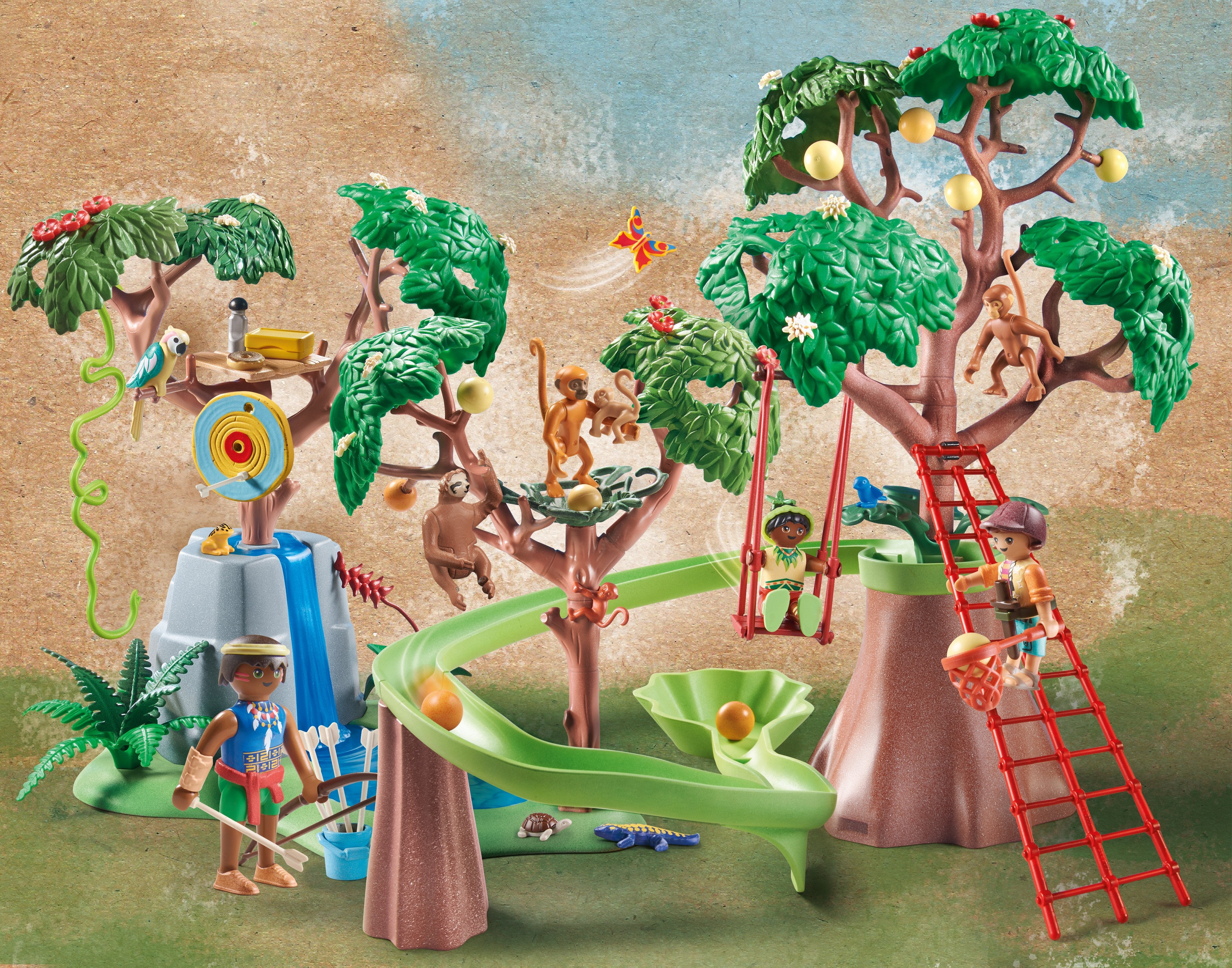 Playmobil Wiltopia Parque Infantil Jungla Tropical