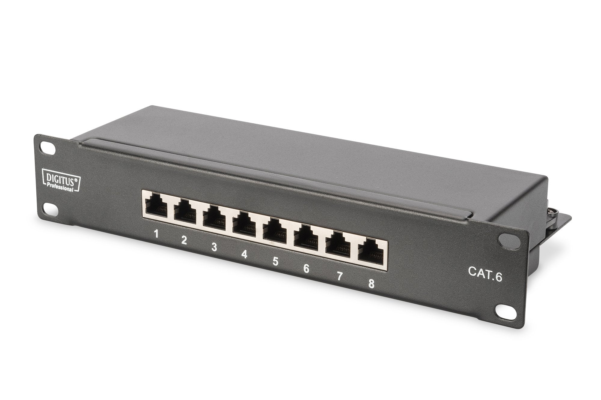 Conjunto Digitus 254mm 9u 10 '' 312x300mm Estante, Pdu, Swi De 8 Puertos