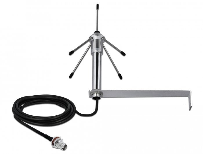 Delock Lpwan 868 Mhz Antena Tnc Hembra 3 Dbi Omnistarct Con Rg-58 3m