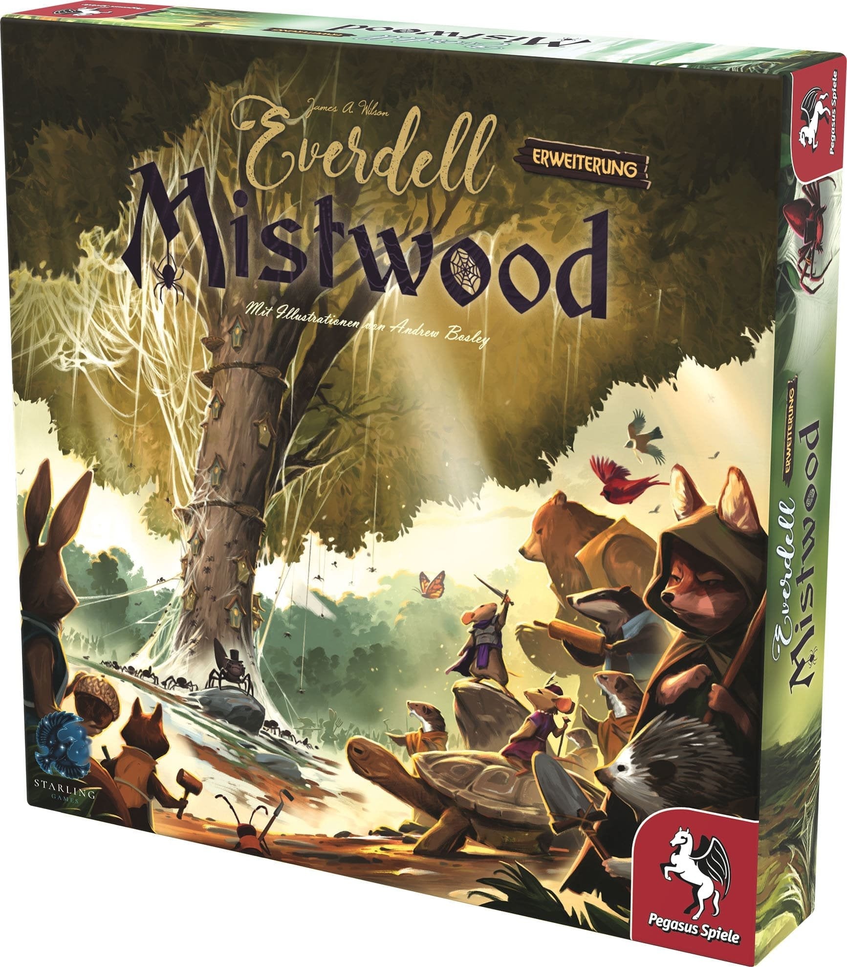 Pegasus Everdell: Mistwood, Expansión Del Juego De Mesa 57607g